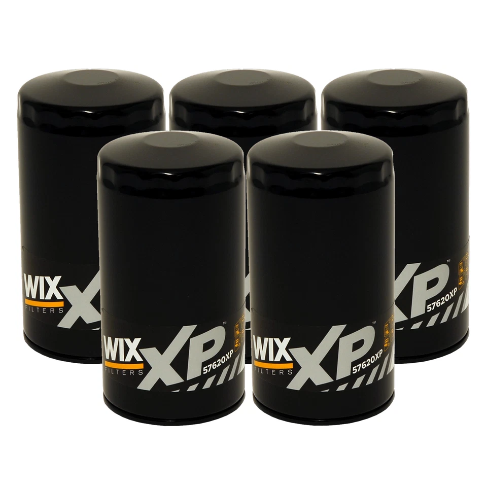 Wix Xp 套装 5 发动机机油过滤器适用于道奇 Ram 2500 3500 4500 5500 L6 TDI — 第 1/1 张图片