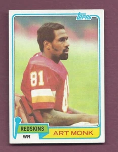 1981 TOPPS #194 ART MONK ROOKIE CARD RC HOF .99 SHIP X938 - Picture 1 of 2
