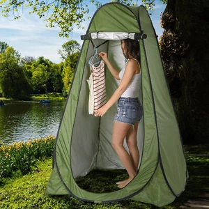 FREETOO Pop-Up Duschzelt Toilettenzelt Umkleidezelt Camping Zelt Beistellzelt - Bild 1 von 6