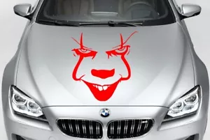 PENNYWISE HALLOWEEN HORROR COMICS VINYL DECAL SIDE CAR TRUCK - Foto 1 di 1