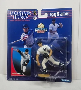 1998 Edition Startaufstellung Hideki Irabu Figur von Kenner Neu in Verpackung NY Yankees - Bild 1 von 9
