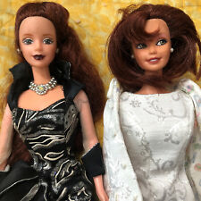 Mattel Barbie Dolls - Lot of 2  Holiday Dress Up Vintage