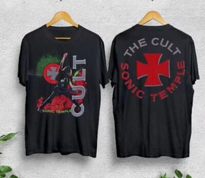 Camiseta vintage 1989 The Cult Sonic Temple fecha gira unisex algodón - Imagen 1 de 2