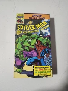Spider-Man and His Amazing Friends Vol. 3 Spidey Goes Hollywood VHS Marvel Video - Picture 1 of 3