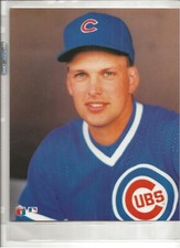 Mark Grace 8 x 10 photo- 1989 TV Sports Mailbag / Chicago Cubs