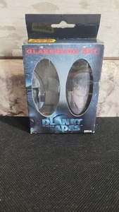 NECA ~ Planet of the Apes ~ Shot Glass set of 2 ~ 2001 ~ 20th Century Fox NIB - Picture 1 of 2