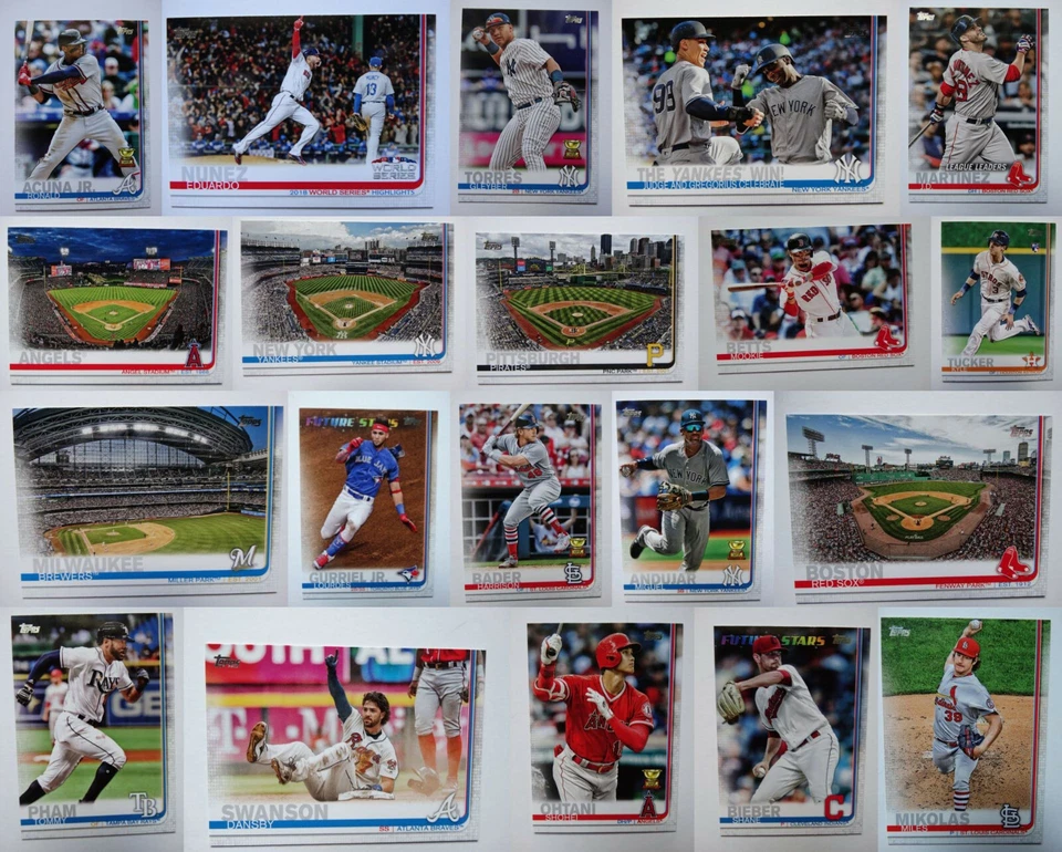 2019 Topps Series 1 Baseball Cards  Complete Your Set Pick From List 1-175 - Image 1 of 1