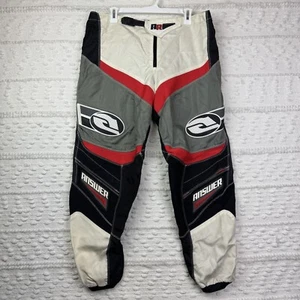 Answer Syncron Racing Motocross Pants Men's Size 36 Black Red White Gear - Picture 1 of 18