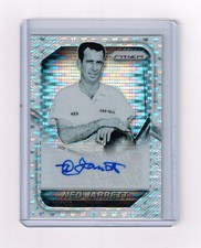 2016 PANINI PRIZIM NED JARRETT WHITE FLAG AUTO CARD#NJ /5 ONLY 5 