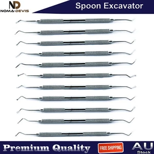 Dental Composite Spoon Excavator Cavity Carious Removal Restorative Instruments - Picture 1 of 12