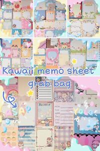 Japanese/Korean 100 Piece Kawaii Single Memo Sheets US SELLER scrapbook journal