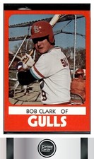 Bob Clark 1980 TCMA Salt Lake City Gulls #23 California Angels