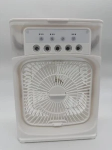 Air Cooler Fan Desk Fan Luftbefeuchter Mini Klimaanlage Tischventilator - Imagen 1 de 2