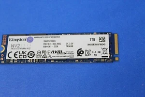 Kingston NV2 1TB PCIe 4.0 SSD NVME M.2 2280 Solid State Drive - Bild 1 von 1