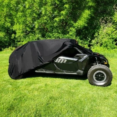 KEMIMOTO UTV Utility Vehicle Storage Cover For Can-Am Maverick X3 Max R Turbo - Image 1 of 4