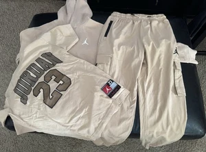 Kids Youth Size Large Jordan Outfit. Sweatshirt T-shirt And Cargo Pants. - Picture 1 of 1