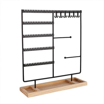 Multifunctional Jewelry Earring Display Rack Necklace Storage Rack Detachable. - Image 1 of 4