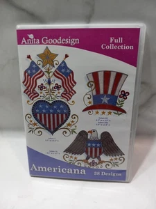 Anita Goodesign Americana 38 Designs Stickmotive CD Full Collection - Bild 1 von 4