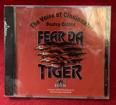 Fear Da Tiger by Bootsy Collins 2005 CD NEW SEALED Cincinnati Bengals Who Dey - Image 1 of 4