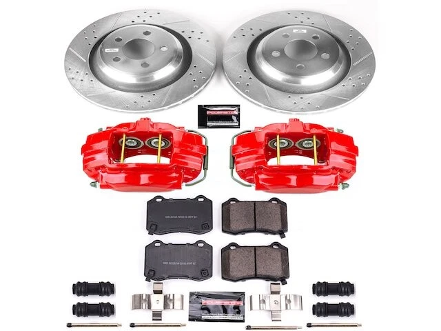 Kit de pastillas de freno trasero y rotor para Dodge Magnum 2007 SJ168NT 2006-2008 Foto 1 de 1