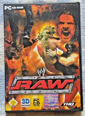 WWE Raw   PC-CD ROM (2 CDs) Komplett mit Anleitung - Bild 1 von 3