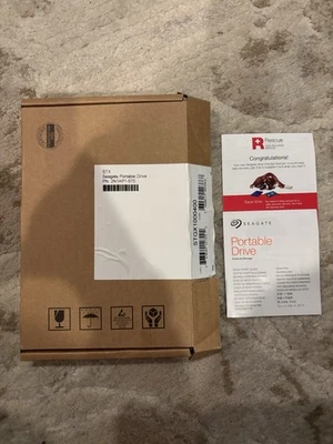 STX Seagate Portable Drive PN: 2N1AP1-570 External Hard Drive New Never Used - Image 1 of 3