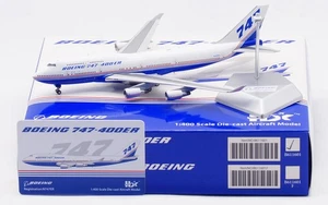 1:400 HX Modell Boeing [Hausfarbe] B747-400 N747ER Diecast Flugzeug Jet Model - Bild 1 von 15