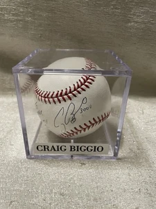 Craig Biggio Signed Major League Baseball- Personalized - Picture 1 of 6