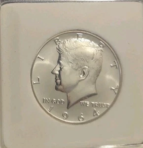 Kennedy 1964 medio dólar gema 90 % plata prueba - Imagen 1 de 3