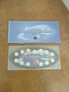 Royal Canada Mint Millennium 2000 Coins - Set of 12 Quarters - In Box - Bild 1 von 4