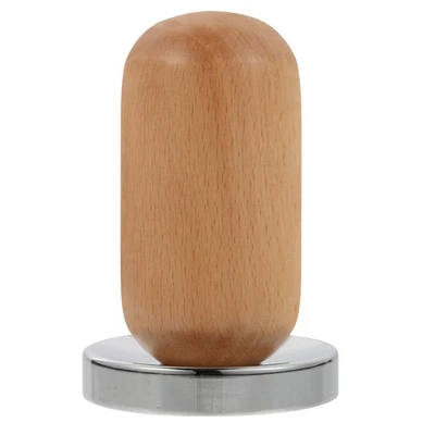 1 PC Staccabile in acciaio inox Solid Base PRESS per chicchi di caffè (argento) - Immagine 1 di 4