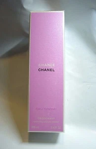 WOMENS NEW CHANEL CHANCE EAU TENDRE PERFUME SCENTED BODY DEODORANT SPRAY 3.4 OZ - Picture 1 of 4