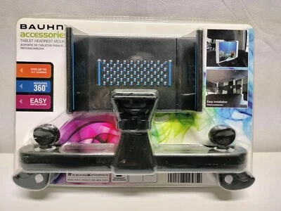 Car Tablet Holder Headrest Mount  iPad eBooks Kindle Rotates 360 Fits 10.1 Sctee - Image 1 of 4