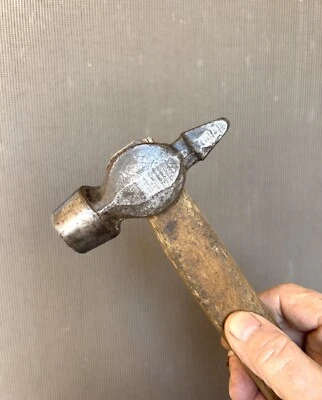 Vintage 1.4 Lb Cross Peen Hammer  Blacksmith Former USSR - Image 1 of 4