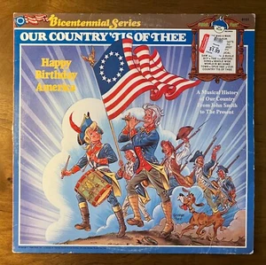 Our Country 'Tis of Thee Happy Birthday AMERICANS 12" 33 1/3 LP Peter Pan Schallplatte - Bild 1 von 4