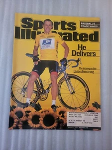 He Delivers - The incomparable Lance Armstrong - Sports Illustrated 08/09/01 - Picture 1 of 3