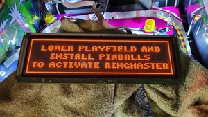 NICE used Pinball Plasma DMD 128 x 32 Dot Matrix Display 100% tested! See Video! - Picture 1 of 12