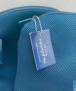 BOLSA DE MAQUILLAJE COSMÉTICO DE MALLA AZUL MARINO COMPLETO POTENCIAL BUMBLE (LOTE DE 2) - Imagen 1 de 4
