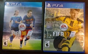 FIFA 16 + FIFA 17 (Sony PlayStation 4) 2 Game Set  - Picture 1 of 7