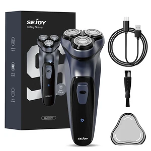 Men's Razor 3D Electric Shaver Rotary Waterproof Pop-Up Trimmer Cordless - Picture 1 of 12