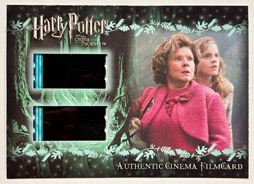 Harry Potter & Order of the Phoenix Prof Umbridge/Hermione Film Card Shows Harry - Image 1 of 3
