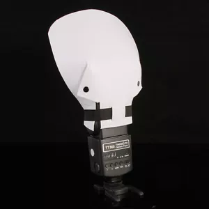 Flash Bounce Soft Reflective Shovel Diffuser for Canon Nikon Sony Yongnuo - Picture 1 of 4