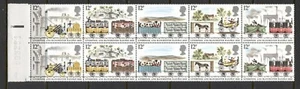 GREAT BRITAIN 1980, RAILWAYS, LIVERPOOL -MANCHESTER 150TH ANNIV. Sc 908a x 2 MNH - Picture 1 of 1