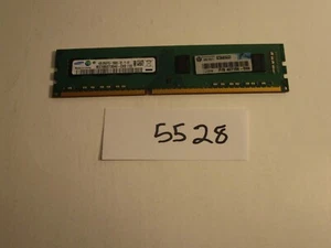 Samsung 4GB M378B5273DH0-CH9 PC3-10600 1333Mhz DDR3 DESKTOP MEMORY RAM (5528) - Picture 1 of 2