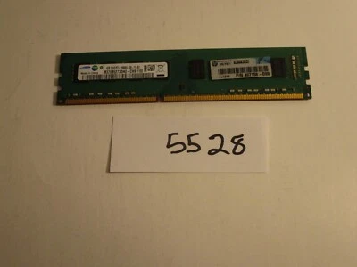 Samsung 4GB M378B5273DH0-CH9 PC3-10600 1333Mhz DDR3 DESKTOP MEMORY RAM (5528) - Image 1 of 2