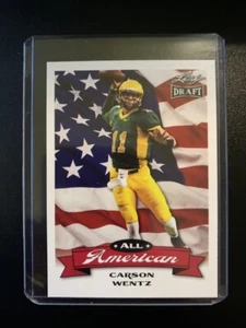 2016 Leaf Draft All American #2 Carson Wentz - Picture 1 of 2