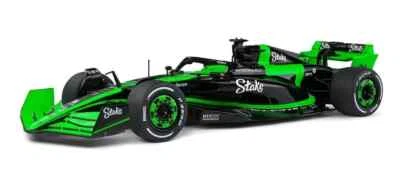 SOLIDO 1:18 AUTO F1 KICK SAUBER C44 SHOWCAR VERSION BLACK GREEN 2024 S1811104 - Immagine 1 di 3