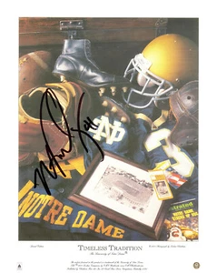 MATTHIAS FARLEY SIGNED 8X10 PHOTO UNIVERSITY OF NOTRE DAME FOOTBALL AUTOGRAPHED - Picture 1 of 1