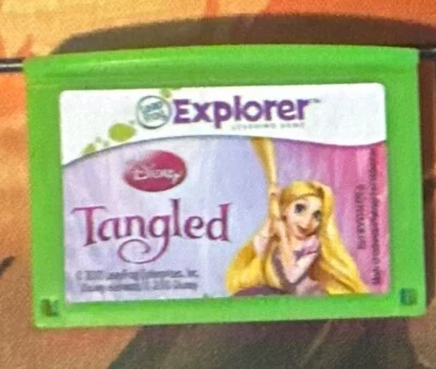 Leap Frog Explorer Disney Tangled 2010 Game Cartridge Learning - Image 1 of 2