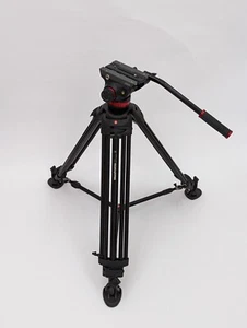 MANFROTTO SET MVH502A NEIGER + 546BK-1 STATIV - Bild 1 von 7